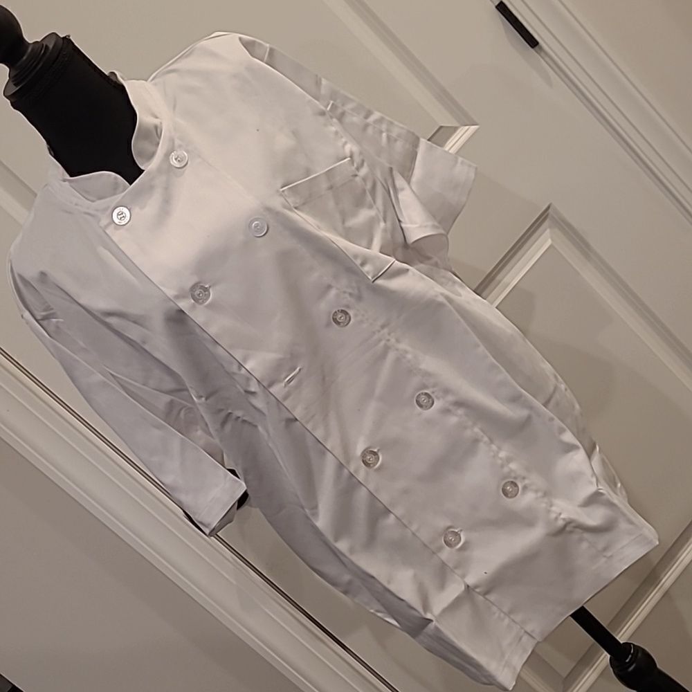 Chefworks sz L white Chef top